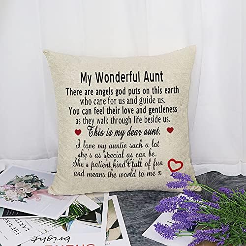 Great tetka poklon mojoj prekrasnom tetku bacaju jastuk za mirne motherdne rođendanski pokloni tetki