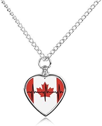 Ljubav Kanada Heartbeat Ogrlica Za Kućne Ljubimce Ogrlica Personalizirani Držač Pepela Privjesak Za Uspomenu