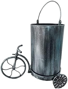 Unrand Trash limenke Can Industrial Vjetros Retro Wind Tricycle Oblik Otpadni korpac Skladištenje kantin Metal