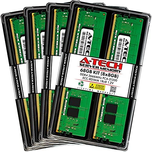 A-Tech 64GB komplet memorije RAM za supermicro X10DRFF-IG - DDR4 2666MHz PC4-21300 ECC registrovani