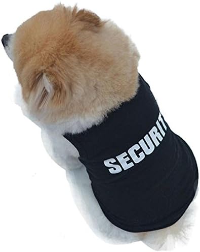 HOWSTAR PET odjeća, ljeto slatka sigurnosna tiskana pamučna majica štenad pse