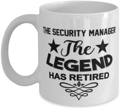 Security Manager šolja, legenda se povukla, novitet jedinstvene ideje za poklone za Security Manager,