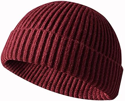 GTMZXW skijaška kapa, topli zdepasti kabelski pleteni šeširi zdepasti pleteni šešir zimska