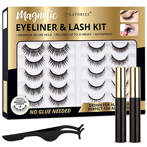 Magnetic eyeliners, Magnetic eyeliner Kit Magnetic Eyeliner 3D i 5D različite dužine i gustine Magnetic