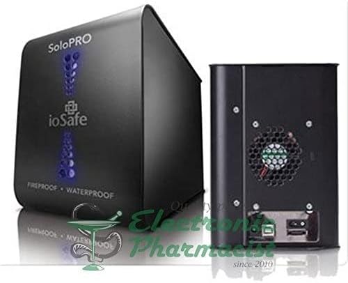 ioSafe SoloPRO 6TB Vatrootporna & amp; vodootporan eksterni hard disk, Crna
