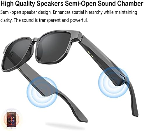 PCTC pametne naočare naočare za sunce ugrađene mikrofonske Audio naočare za sunce sa zvučnicima muzičke naočare,