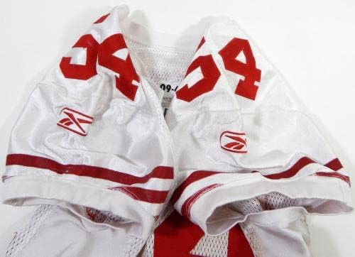 2009 San Francisco 49ers Larry Grant 54 Igra Polovni bijeli dres 44 DP28507 - Neintred NFL