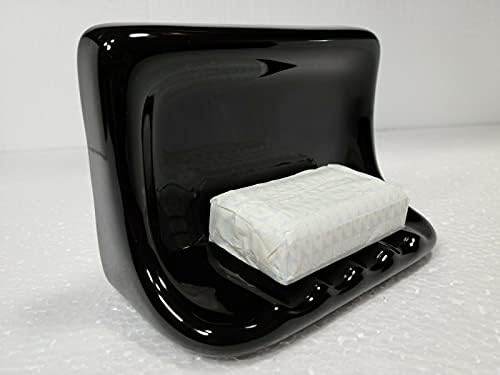 Crna keramička sapuna za posudu za tuš tuš kadu za bebe sredina stoljeća Moderna Kohler boja K111