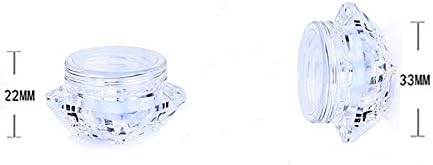 BESYOUSEL 3G / 3ML Dijamantna uzorka Boce za kozmetičke posude plastični jars prazan mini