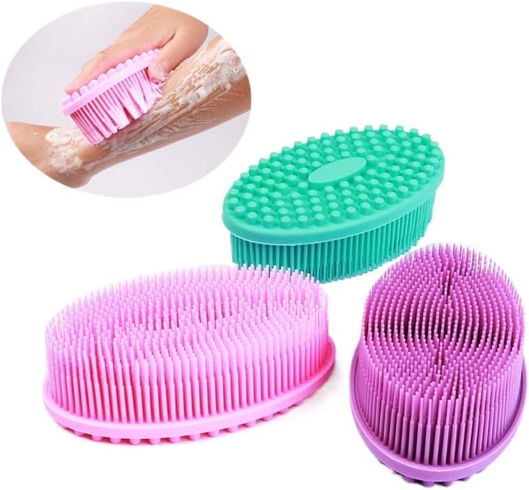 Silikonska šampona masažna četkica za masažu silikonske četkice šampon češkom češlja za kupatilo