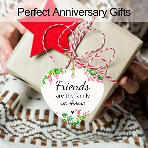 Prijatelji ukrasi za žene 2023, rođendanski pokloni za prijatelja Ornament, prijateljstvo pokloni za