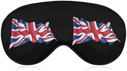 Velika Britanija zastava maska ​​za spavanje lagana zaslada navlaka za oči poklopac za oči