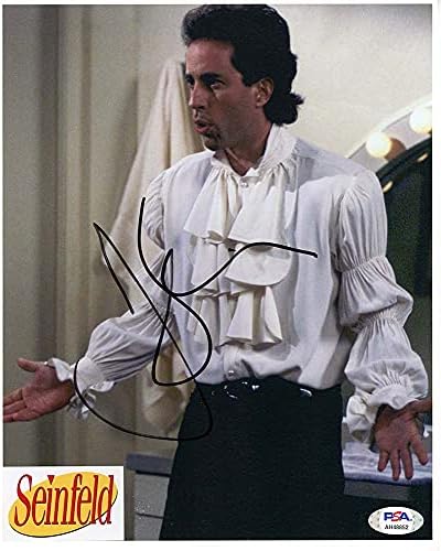 Jerry Seinfeld Puffy Shirt 8x10 fotografija potpisana autogramom autentična PSA / DNK COA