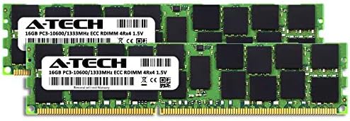 A-Tech 96GB DDR3 1333 MHz PC3-10600R ECC RDIMM 4RX4 1.5V ECC Registered DIMM 240-PIN poslužitelja