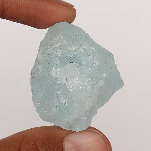 Gemhub 169,85 CT CHACRAS Izlječenje kristala Aqua Sky Aquamarine Labavi dragulj Aquamarine Energy Stone,