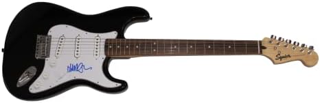 HANS ZIMMER potpisao autogram pune veličine crni blatobran STRATOCASTER električna gitara a James SPENCE JSA autentifikacija