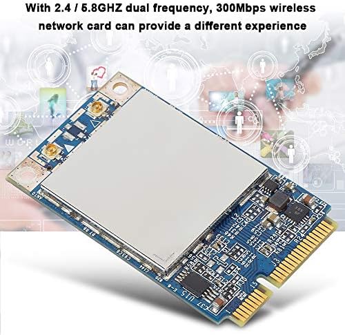 WiFi kartica, Dual Band 2.4 / 5.8GHz 300m Mini PCI-e WiFi kartica, 300Mbps bežična mreža za mac