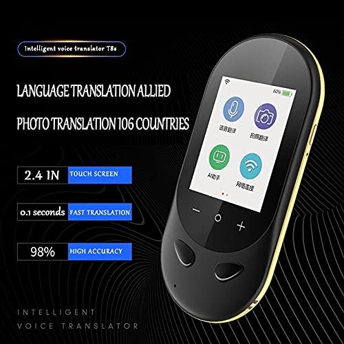 ZCMEB T8S prenosivi glasovni Prevodilac ručni Tumač dva prevoda u realnom vremenu ekran osetljiv na dodir