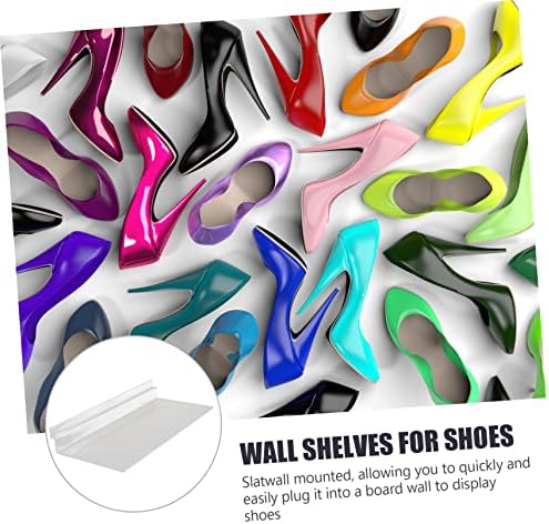 Doitool 6pcs Home Shoe Floating Collection Sneaker Store Butici Police prikaz zaliha polica zid dodatna