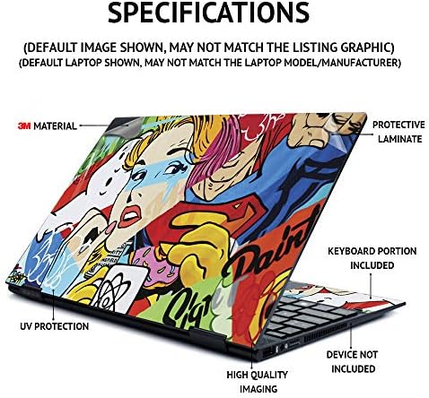 Mighyykins kože kompatibilan sa Apple Macbook Pro 16 - Graffiti Wild Styles | Zaštitni, izdržljivi i jedinstveni
