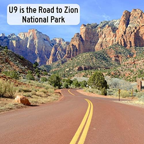 U9 šešir Nacionalnog parka Road to Zion / šeširi Utah / bejzbol kapa za žene i muškarce