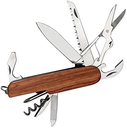 Dimenzija 9 Alan 9-Funkcionalni Višenamjenski Nož Za Alat, Rosewood