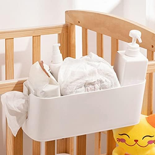 Toddmomy Dječija kutija za odlaganje krevetića na kantu, Sundries Bijela organizacija praktična korpa za