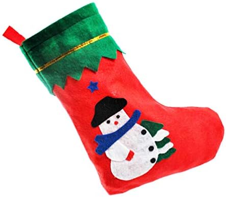 Amosfun božićne čarape Božić viseći čarape torbice poklon bojlare za Xmas Tree Wall 2 kom