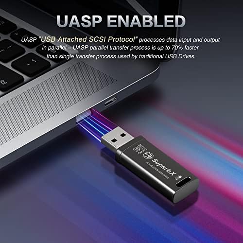 Tridenite prijenosni SSD 500GB SSD USB pogon, USB 3.2 Gen2x2 SuperSpeed+, UASP kompatibilan, SuperbX metalna