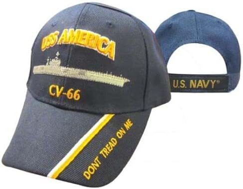 USS America CV-66 brodska kapa američke mornarice zvanično licencirana kapa sa loptom
