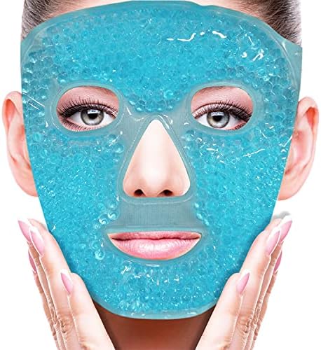 Znöcuetöd Bundle of hlađenje maska ​​za lice za lice za lice za lisivo lice i mikrovalna toplotna