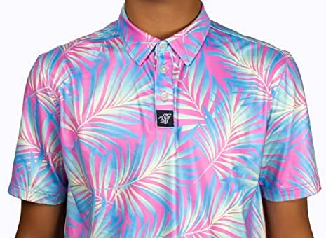 3G Golf Nošenje dječaka Polo majica Perfomance vlagu Wicking suho fit kratki rukav modni print