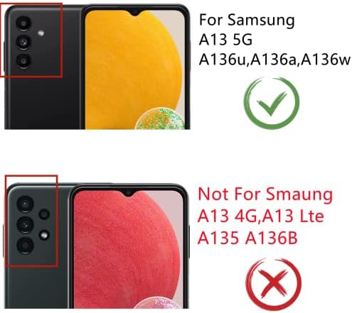 ZTOOYO za Samsung Galaxy A13 5G komplet za zamjenu ekrana za samsung A13 a136u komplet za zamjenu ekrana s136dl a136a A136w LCD ekran osetljiv na dodir digitalizator sa alatkama za popravku 6,5 inča