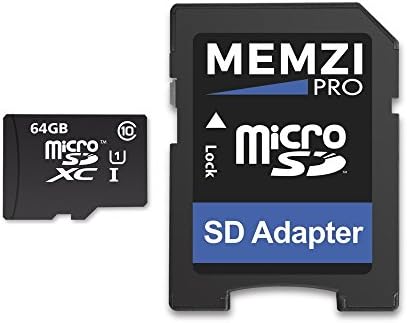 MEMZI PRO 64GB Klasa 10 90MB/s Micro SDXC memorijska kartica sa SD adapterom za Samsung Galaxy S9, S9+,
