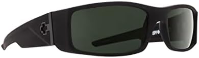 Spy Hielo sunčane naočale meka mat crna sa sretnim sivim zelenim polariziranim objektivom 670375973864