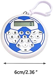 Kalkulator kalkulatora od plastičnog fudbalskog džepa sa dizajnom kuka sa 8-znamenkasti LCD displej