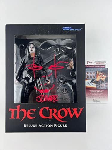 James O'barr potpisao je akciju figura Crow Creator Obar Eric Draven Sketch Autograph JSA Autentifikacija