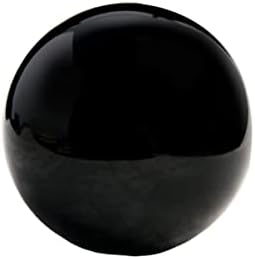 Crno 3pcs Crystal Crne Crni ured Exquisite Home Dekoracija kuglice Dijeljenje Ornament Leceling i tablica