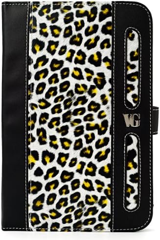 Leopard Travel Proffesionalni portfelj Prekrivač zaštitna futrola za Kindle Fire Full Color 7 inčni multi