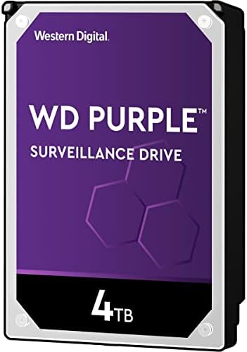 WD Purple 4TB SATA III 3.5 Interni nadzor HDD, 5400 o / min