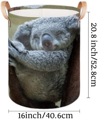 Slatka koala na drveću košara za pranje rublja Veliki rublje HABER Vodootporni sklopivi kante za pranje
