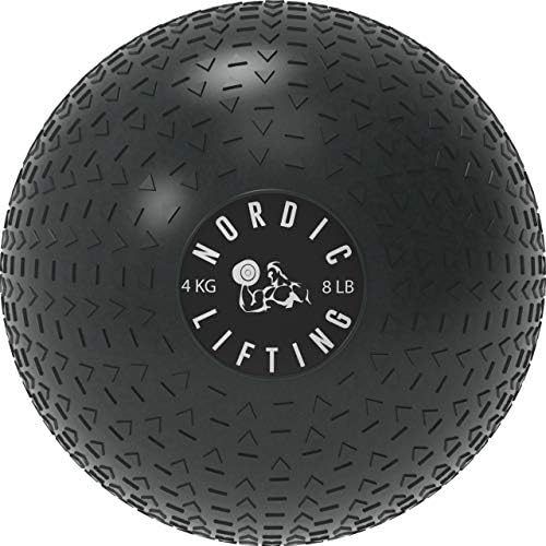Nordic Lifting Slam Ball 8 lb paket sa zidnom loptom 18 lb