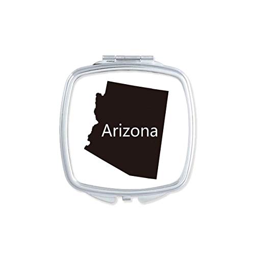 Arizona Sjedinjene Američke Države Ogledalo Za Karte Prijenosno Kompaktno Džepno Staklo Za Šminkanje
