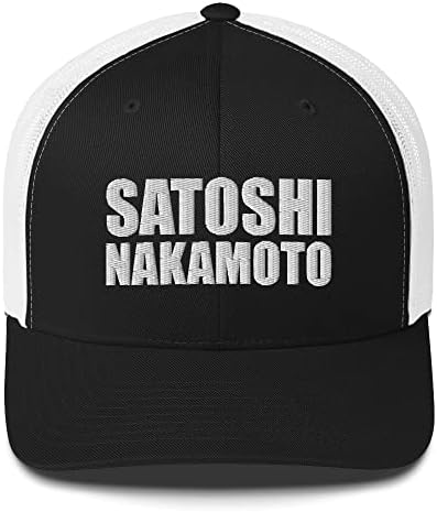 Satoshi Nakamoto Kapa Za Kamione, Satoshi Nakamoto, Satoshi Šešir, Satoshi Nakamoto Vezena Kapa Za Kamione