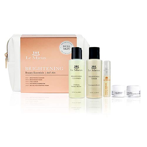Le Mieux beauty Essentials za dosadnu kožu - 5-dijelni Set za njegu kože - osvjetljavajuće sredstvo