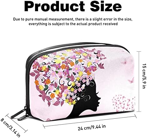 Vodootporna torbica za šminkanje djevojka leptir ružičasta torba za šminkanje Organizator