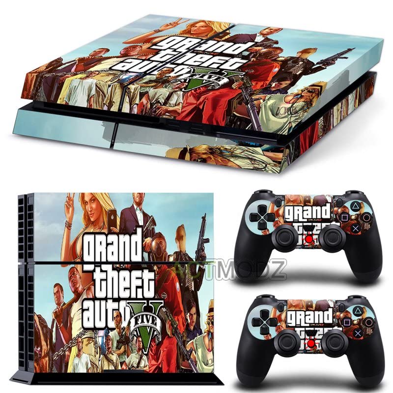 Za PS5 digitalni - Igra Grand GTA Theft i auto PS4 ili PS5 naljepnica za kožu za PlayStation 4 ili 5 konzola
