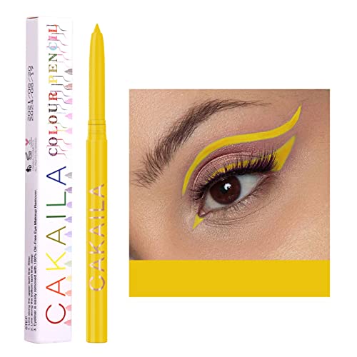 Šarena mat tečna olovka za oči za šminkanje očiju, vodootporna olovka za dugotrajne mat uloške