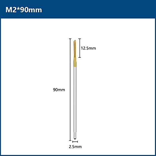 Vruća pločica M2-M12 Thread Dodirnite ravno flautu 90-150 Dužina metrička utikač Kupovina za