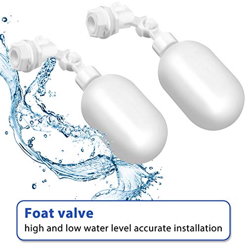 Filter za vodu Float Ball Valve 1/4 inča podesivi float ventil plastični rezervoar za vodu float ventil za ribnjake,